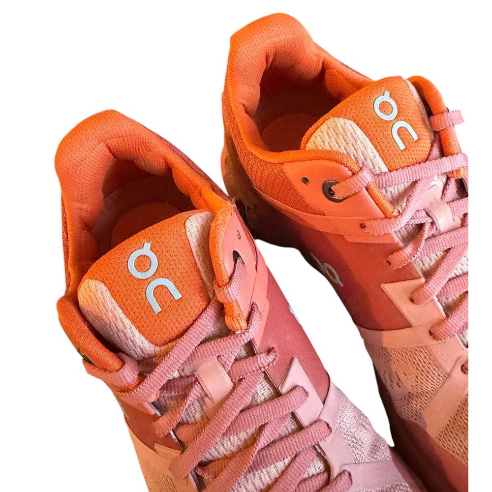 ON Cloudace Trainer Running Shoes Blush Orange Women's 7.5 Athletic Sneaker - Picture 4 of 9
